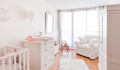 Room of the Day: A White Cocoon for Baby