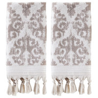Mirage Fringe Hand Towel, Set of 2
