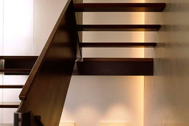 Trendy staircase photo in Chicago