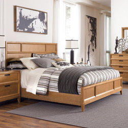 American Drew 081-316R Sedona Panel Bed 6/6 - Panel Beds