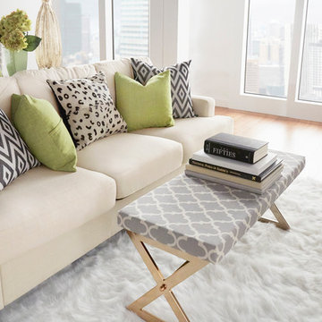 Modern - Bohemian - Living Room