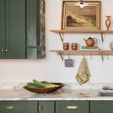 Rookwood Dark Green Kitchen