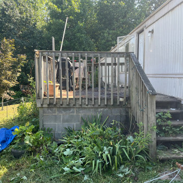 Landscaping , yard clean up trash and debris