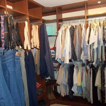 Bloomfield Township walk- in closet