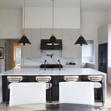 Wimberley New Build with Urban Effects Gray Cabinets