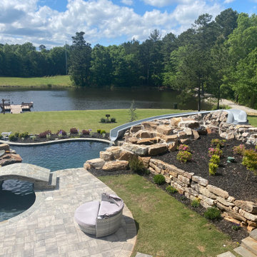 Monroe Swimming Pool With Grotto