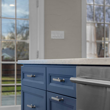 Vickery Park Blue & White Kitchen