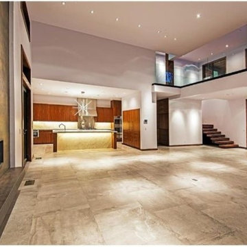 Open Contemporary Living Room