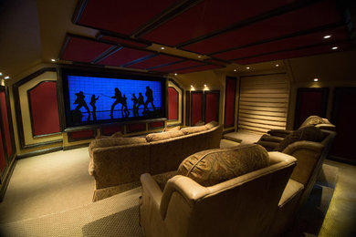 Traditional home theatre in Other.