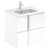 Unit 24" Onix 2 DR White With Basin