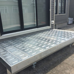 Paverdeck Kit with Stairs - Landscaping Stones And Pavers