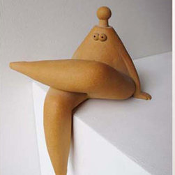 Ceramic Nude sculpture for table or fireplace - Products