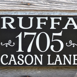 Address Plaques, House Numbers - House Numbers