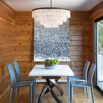Wood Farmhouse Kitchen & Dining | Kimball Starr Interior Design