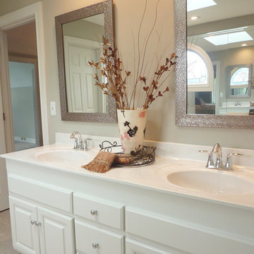 Master bathroom vanity lift