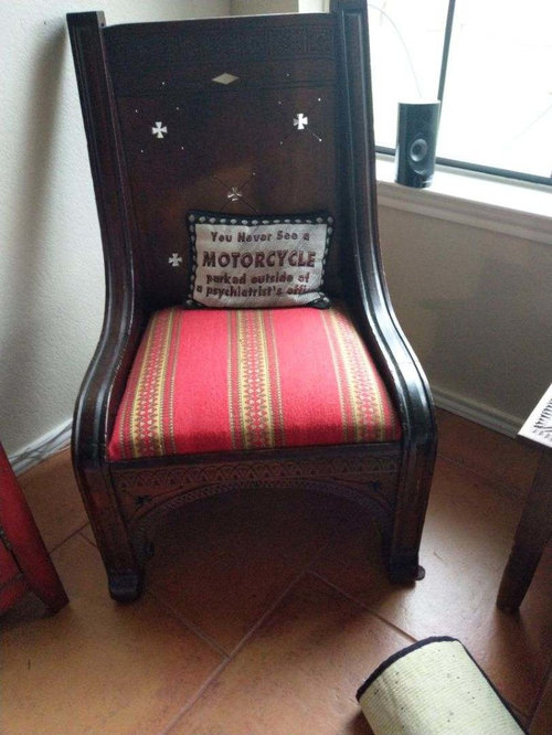 Wooden carved Priest Chair