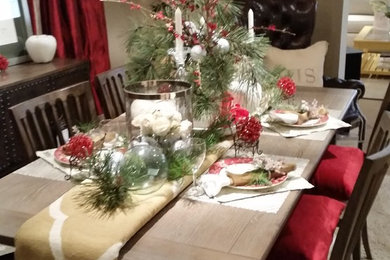 Design Center Holiday Table Scape