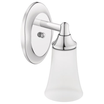 Eva One Globe Bath Light, Chrome