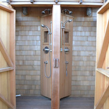 beach house shower