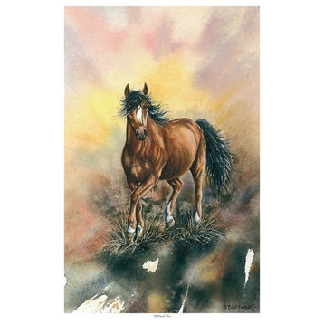 Dave Bartholet Wild & Free Horse Art Print, 12"x18"