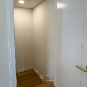 Project #144 | Slightly Curved Transitional Staircase