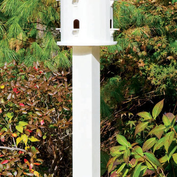 Bell Bird House with Polished Copper Roof by Lazy Hill Farm Designs