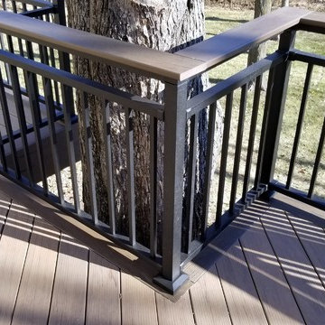 Timbertech Wrap Around Deck