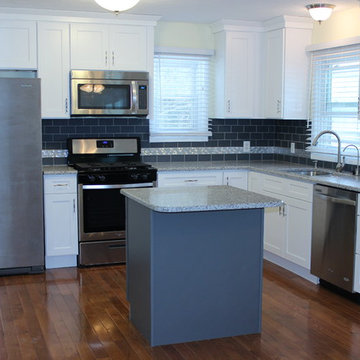 White and Gray Kitchen
