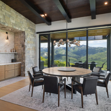Stone, Brass & Mountain Views