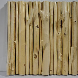 Bark House&reg; Panels - Poplar Poles - Wall Accents