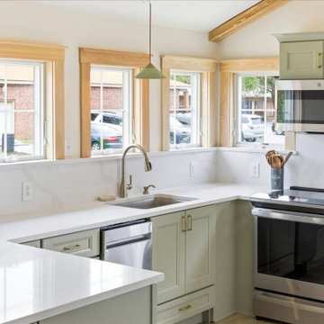 Cottage Kitchen Remodel Southport, NC