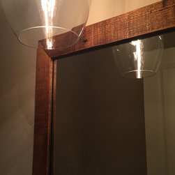 Reclaimed Barn Wood Mirror - Products