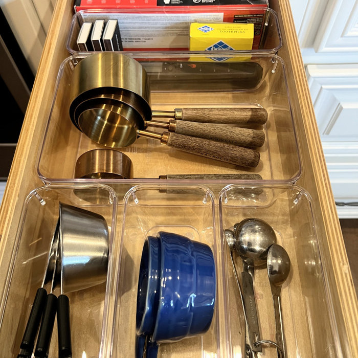 Organized Cooking Utensils