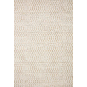 Loloi II Kamala Ivory / Natural 2'-3" x 3'-10" Accent Rug