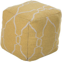 Surya Poufs- (POUF-22) - Floor Pillows And Poufs