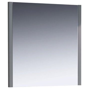 Fresca FMR6236 Torino 32" x 32" Framed Bathroom Mirror - Gray