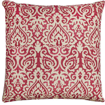 T11815 Pillow - Red, Natural