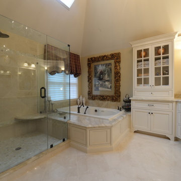 Spacious master bath