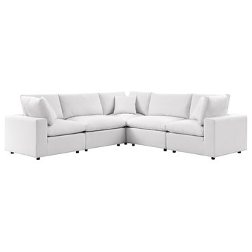 Modway Commix 5-Piece outdoor patio sectional Sofa