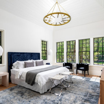 Primary Bedroom at 308 Wonderwood by Pike Properties - Charlotte Custom Home Bui