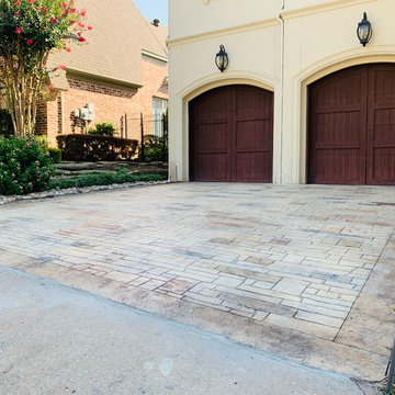 Stamped concrete Frisco , Tx - Progroup Construction