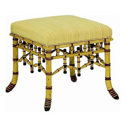 Hickory Chair Ottomans and Benches - Footstools And Ottomans