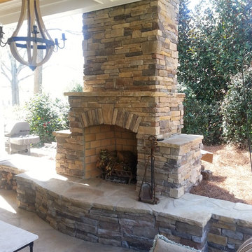 Outdoor Fireplaces (Centurion Stone)