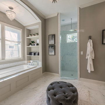 The Hampton Model Home Master Bathroom