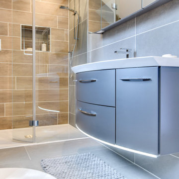 Grey Bathroom in Storrington, West Sussex