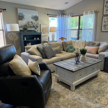Farmhouse Living Room Design