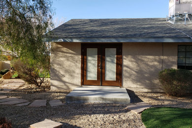 Example of a classic exterior home design in Las Vegas