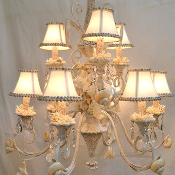 Sea Shell Chandeliers