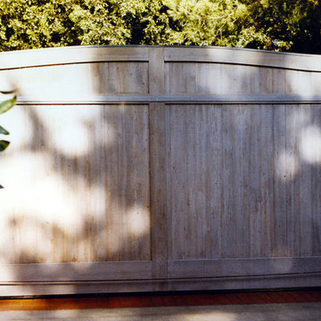 Wood gate