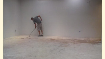 Tile and grout cleaning commercial .